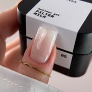 Гель моделюючий Biblioteka Builder Gel Filter №05 Milk Молочний 15 мл, фото 3