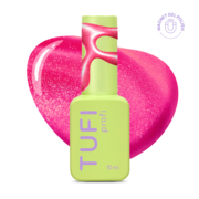 Гель-лак TUFI Profi Neon cat eye №55 Shock неоново-рожевий 10 мл, фото 1