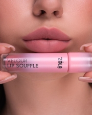 Помада матовая бархатная Zola Lip Souffle 01 Rose Dream, фото 3