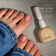 Гель-лак однофазний для педикюру OMG..My Darling One step №3 10 мл, фото 2