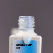 Топ Nails Of The Day Shell №02 голубой 10 мл, фото 5