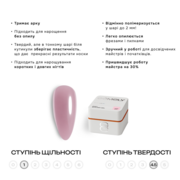 Гель моделюючий Gémely Fast Builder gel №037 15 мл, фото 2