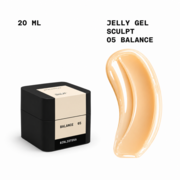 Гель-желе моделюючий Biblioteka Sculpt Jelly Gel №05 Balance Нейтральний 20 мл, фото 1
