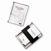 Вії-пучки Polena темно-коричневі 16 ліній 5D Mix B 0.07 8-12 мм, фото 1
