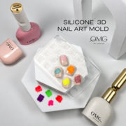 Молди силіконові OMG..My Darling Silicone 3D Nail Art Mold, фото 1