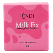 Клей для ламинирования ресниц кремовый Lendi Milk Fix Lami Glue Cream 12 г, фото 1