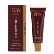 Фарба для брів Elan Deep Brow Tint 2.0 №09 Coffee deep brown 20 мл, фото 1