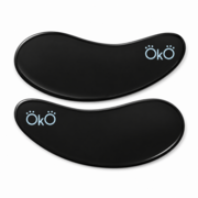 Патчі силіконові багаторазові OKO Lash&Brow Black Pad 1 пара чорні, фото 1