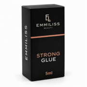 Клей для нарощування вій Emmiliss Strong 0.5 с 5 мл прозорий, фото 4