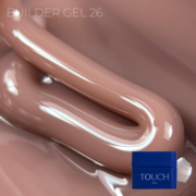 Гель моделюючий Touch Builder gel №26 Chocolate 10 мл, фото 2