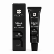 Краска для бровей Klever Beauty 05 Deep Black с коллагеном 15 мл, фото 1