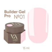 Гель моделюючий Valeri Builder Gel Pro (new collection) №01 15 мл, фото 1