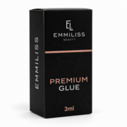 Клей для нарощування вій Emmiliss Premium 1 с 3 мл чорний, фото 4