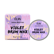 Віск для укладання брів Elan Violet Brow Wax 15 г, фото 2