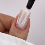 Гель моделюючий Biblioteka Builder Gel Intense №01 Cloud Сіро-молочний 15 мл, фото 2