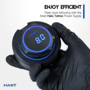 Блок питания для тату машин Mast Halo P1216/P153-1, черный, фото 12