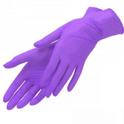 Перчатки нитрил MIX L Fortius Pro ™ (100 шт / пач), фиолетовые