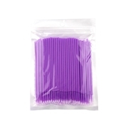 Мікробраші в пакеті головка маленька, світло-фіолетові (100шт)