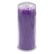 Мікробраші в тубі (100 шт), фіолетові