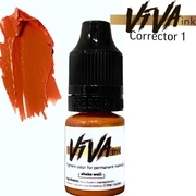 Пигмент Viva Corrector оранж для перманентного макияжа, 6 мл