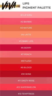 Пігмент Viva Lips 11 Dusty Rose для перманентного макіяжу 6 мл, фото 5