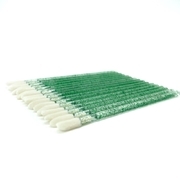 Макробраші глітерні в пакеті, зелені (50шт/уп)