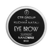 Воск CTR для фиксации бровей Nano Platinum для тонких волос, 30 мл