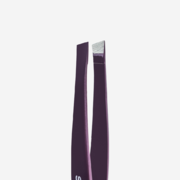Пинцет для бровей STALEKS EXPERT 11 TYPE 3v (широкие скошенные кромки), фиолетовый