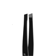 Пинцет для бровей Staleks Expert 11 TYPE 3b широкие скошенные кромки черный, фото 3
