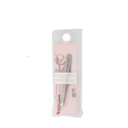 Пинцет для бровей Staleks Beauty&Care 10 TYPE 3 широкие скошенные кромки, фото 2