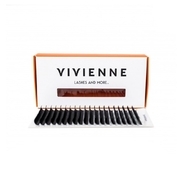 Ресницы VIVIENNE ELITE Mix черные, 20 линий (эко упаковка) C 0.07, 7-16 мм