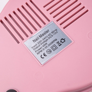 Фрезер для манікюру BUCOS ZS-601 PRO 45W 35000 об + 6 фрез, рожевий