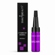 Хна для бровей Ekko Beauty Brown, 5 мл, фото 1