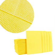 Серветки водонепроникні Panni Mlada™ тришарові 33х41см (50 шт/пач) з ламінованого паперу, жовті