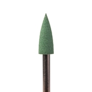 Фреза силіконова Конус 4*12 мм, 240 гріт зелена