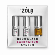 Набір складів для ламінування Zola Brow&Lash Lamination System №1,2,3 по 10  мл, фото 2
